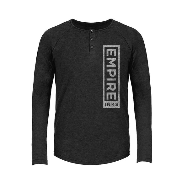 Vertical Logo Long Sleeve Henley